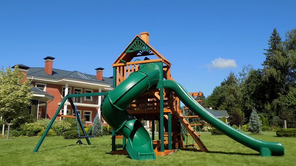 Детская деревянная площадка Горец 3