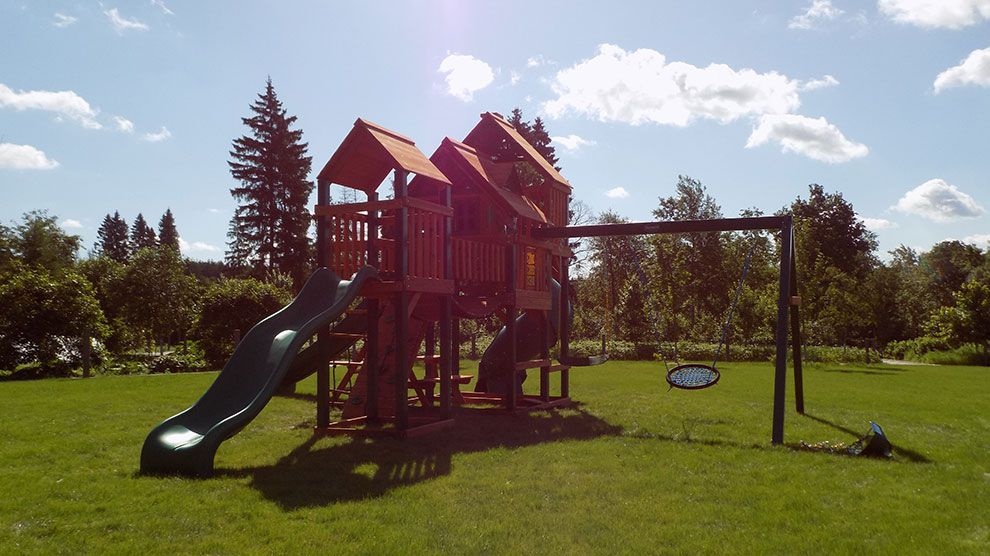 Детская деревянная площадка Горец 3