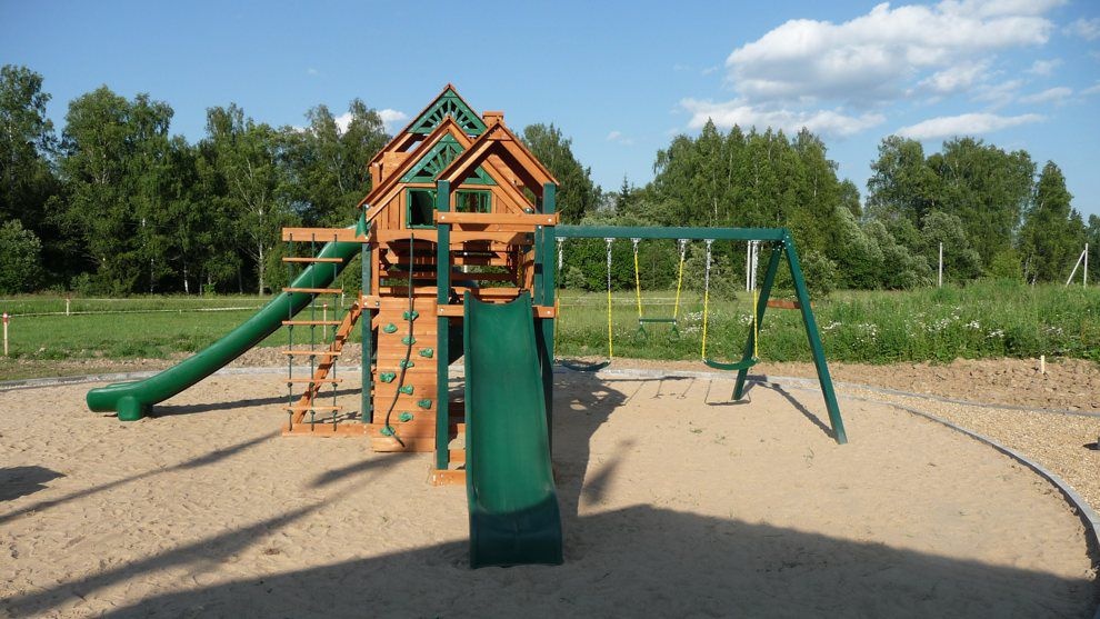 Детская деревянная площадка Горец 3