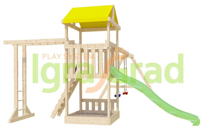 Детская игровая площадка IgraGrad Крафтик с рукоходом