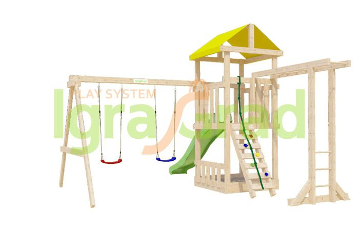 Детская игровая площадка IgraGrad Крафтик с рукоходом