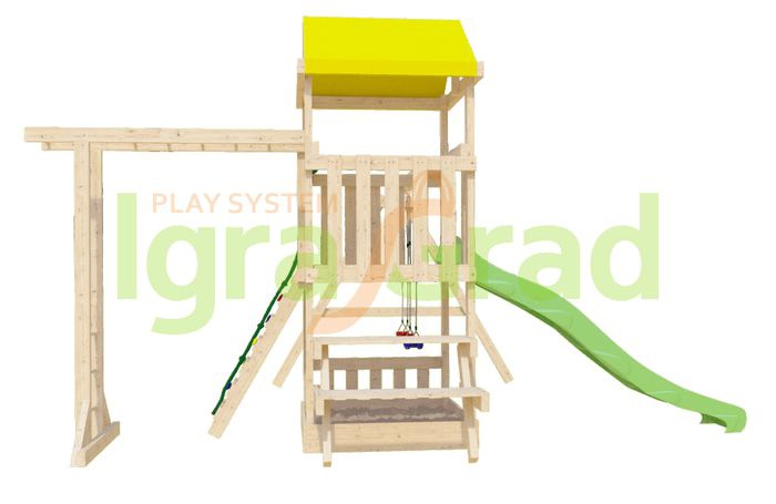 Детская площадка для дачи IgraGrad Крафтик со столиком и рукоходом