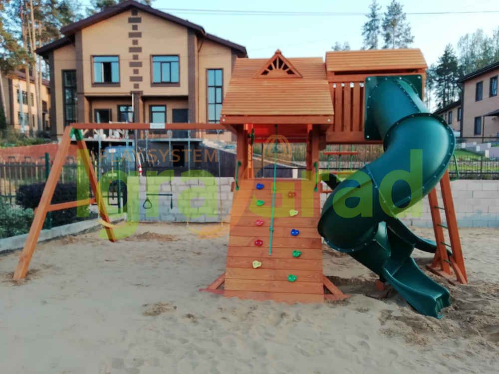 Детская игровая площадка Igragrad Крепость Фани Deluxe 2