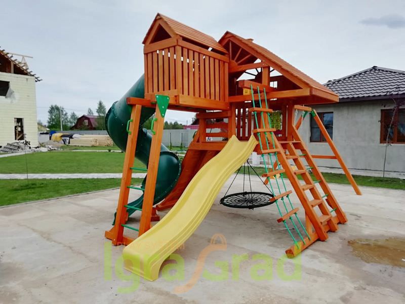 Детская игровая площадка Igragrad Крепость Фани Deluxe 2