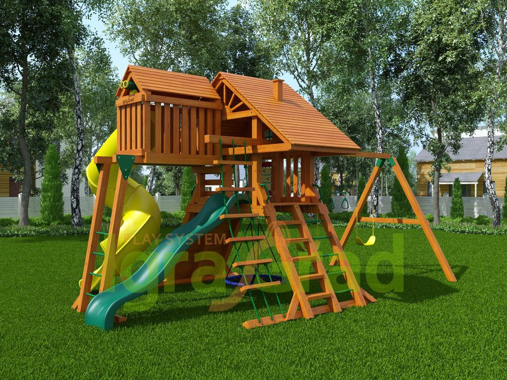 Детская игровая площадка Igragrad Крепость Фани Deluxe 2