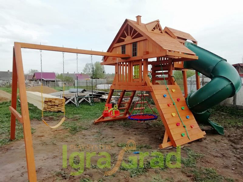 Детская игровая площадка Igragrad Крепость Фани Deluxe 2