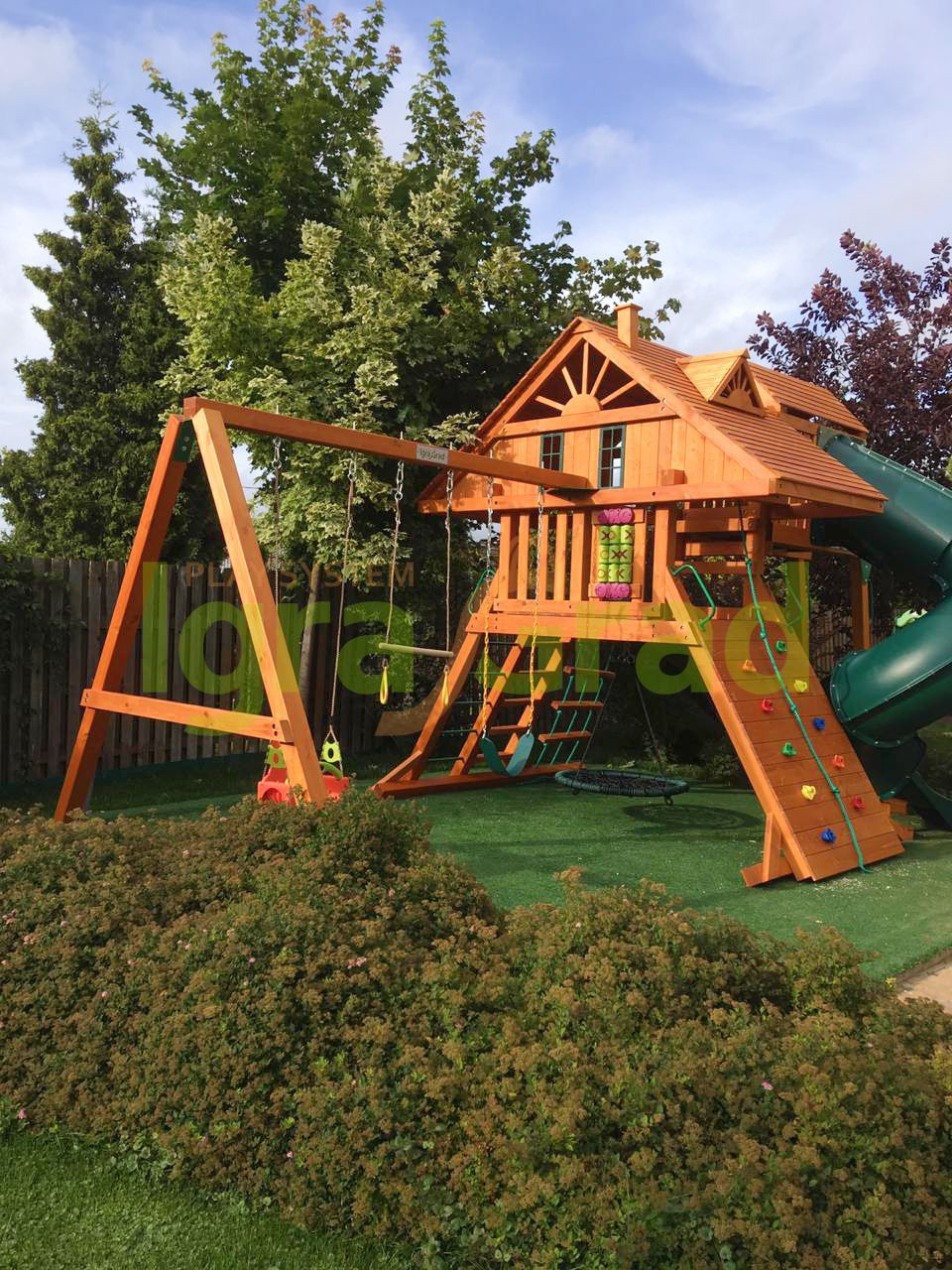 Детская игровая площадка Igragrad Крепость Фани Deluxe 2