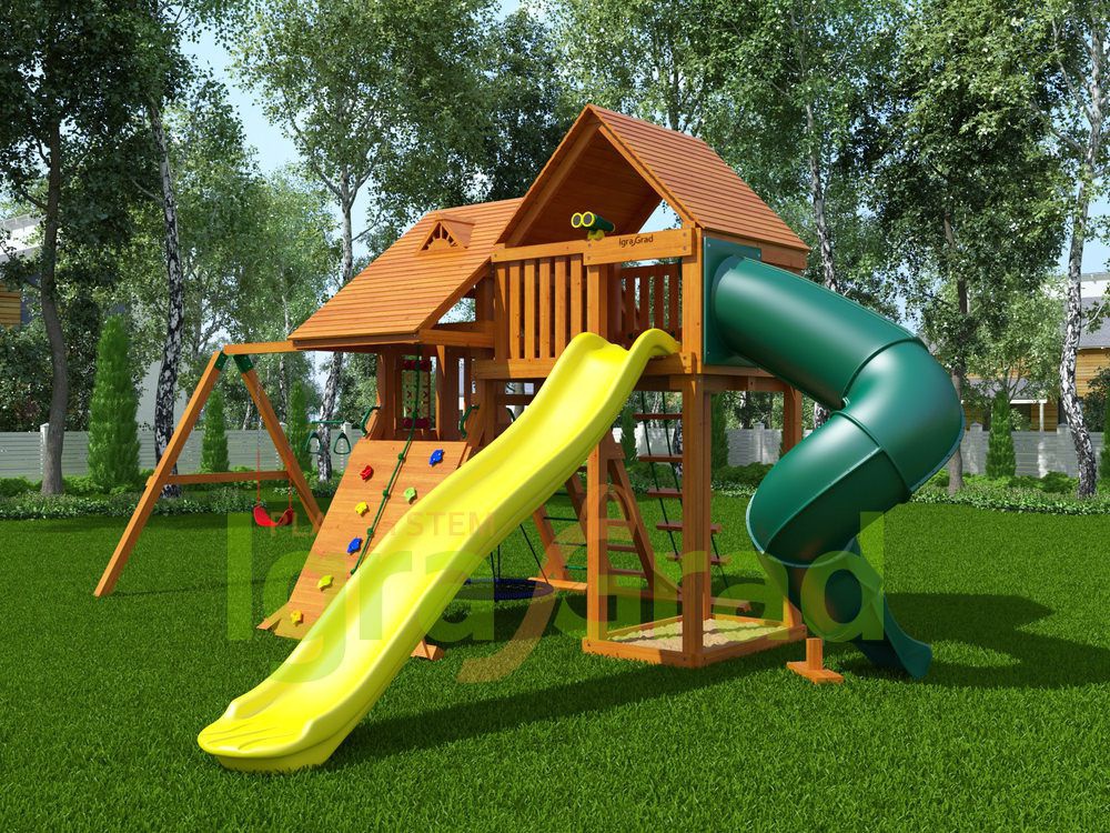 Детская игровая площадка Igragrad Крепость Фани Deluxe 3