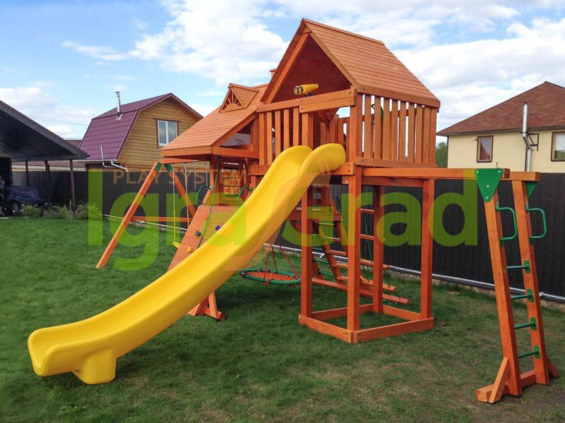 Детская игровая площадка Igragrad Крепость Фани Deluxe плюс