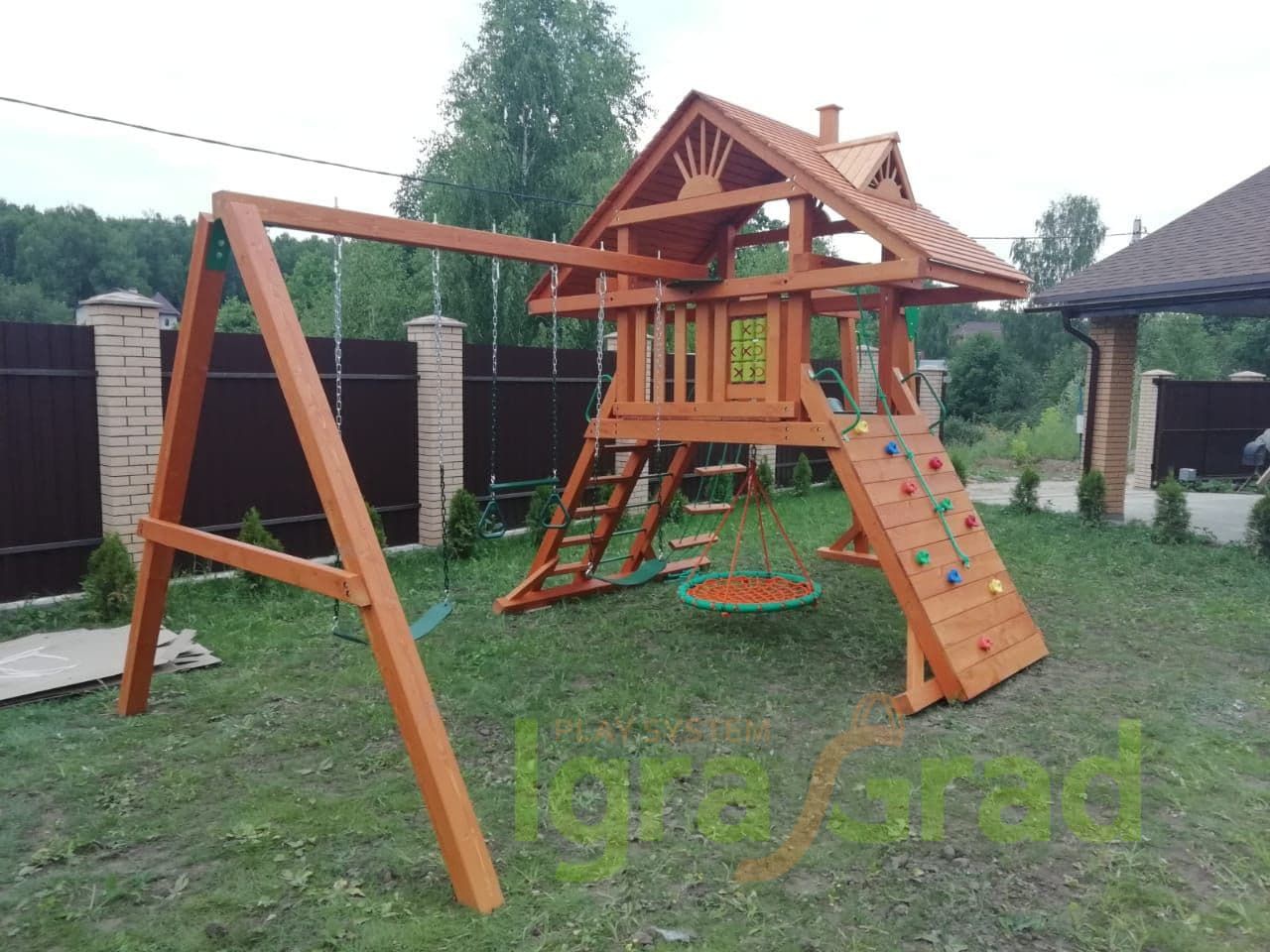 Детская игровая площадка Igragrad Крепость Фани (Дерево)