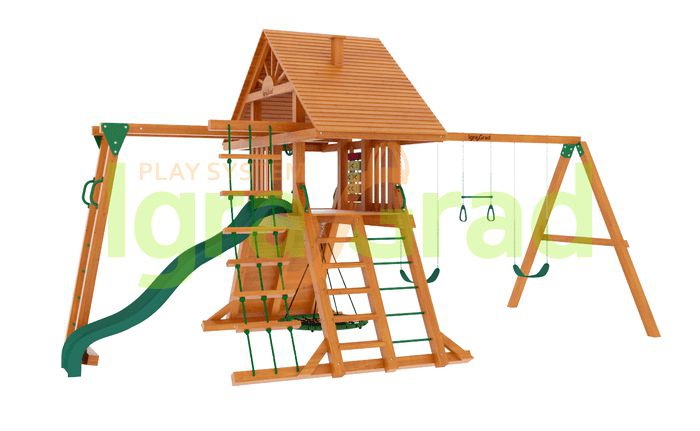 Детская игровая площадка Igragrad Крепость Фани с рукоходом (Дерево)
