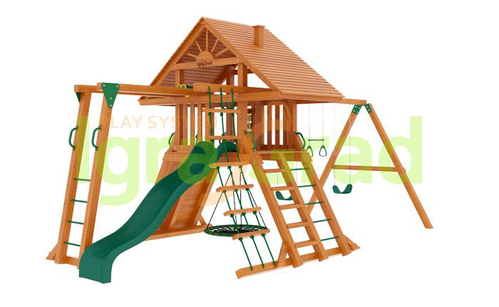 Детская игровая площадка Igragrad Крепость Фани с рукоходом (Дерево)