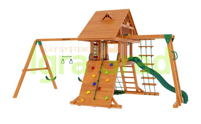 Детская игровая площадка Igragrad Крепость Фани с рукоходом (Дерево)