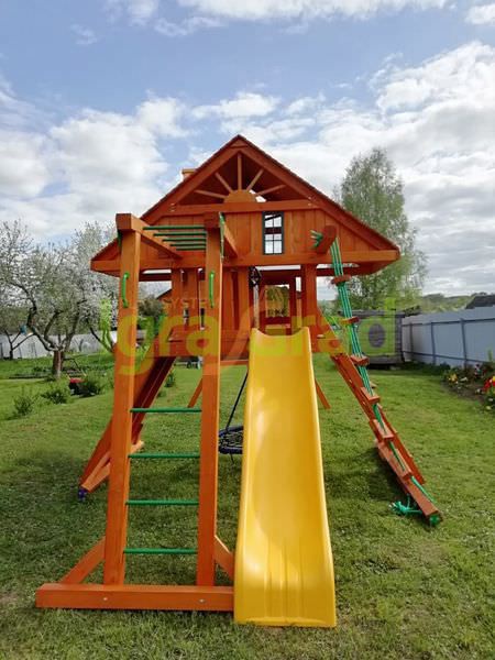 Детская игровая площадка Igragrad Крепость Фани с рукоходом (Домик)