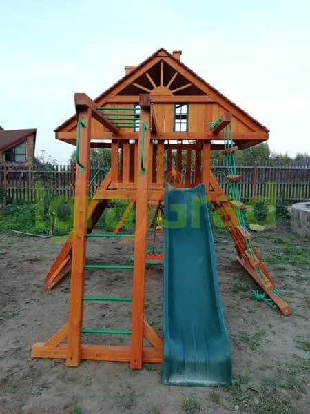 Детская игровая площадка Igragrad Крепость Фани с рукоходом (Домик)