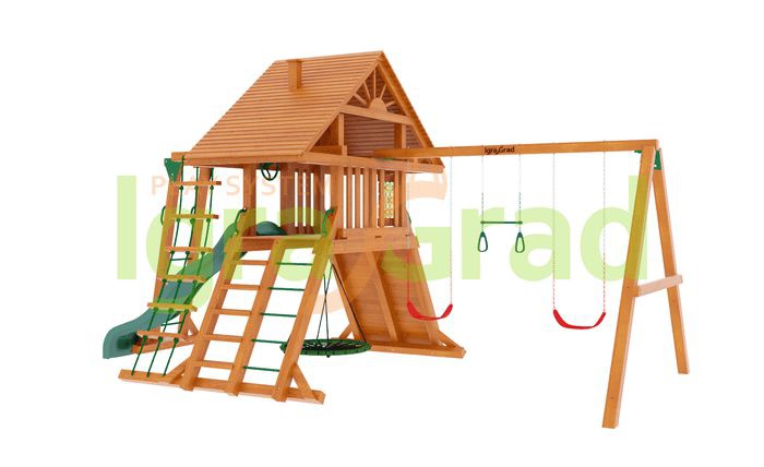 Детская игровая площадка Igragrad Крепость Фани с рукоходом (Домик)