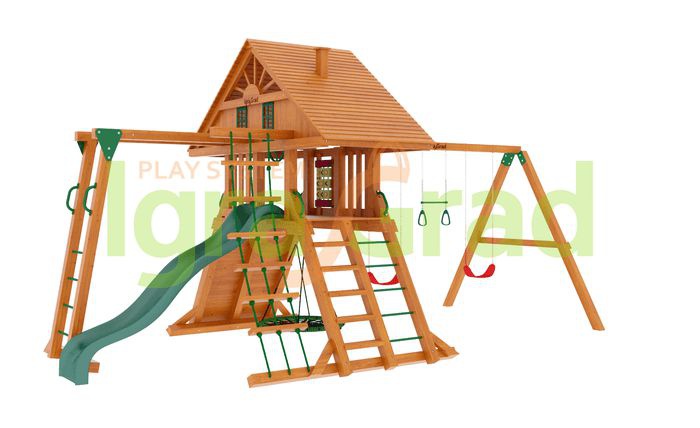 Детская игровая площадка Igragrad Крепость Фани с рукоходом (Домик)