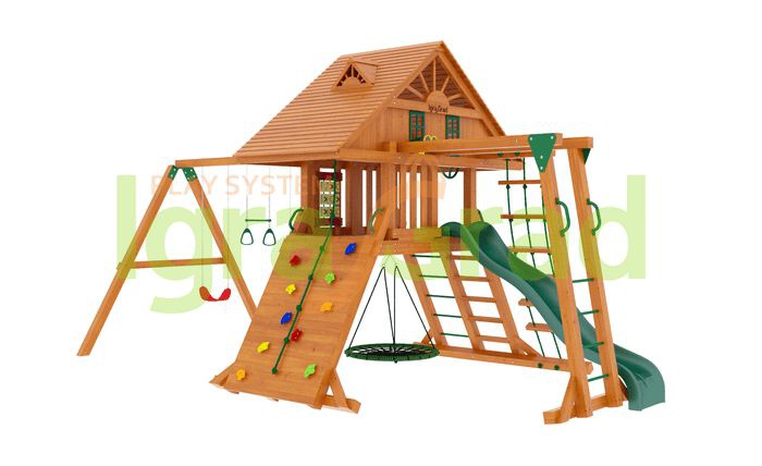 Детская игровая площадка Igragrad Крепость Фани с рукоходом (Домик)