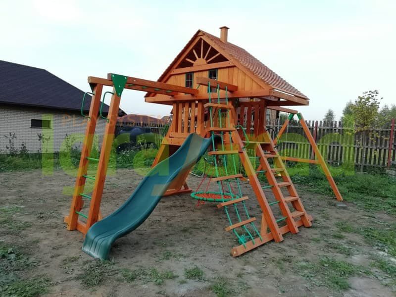 Детская игровая площадка Igragrad Крепость Фани с рукоходом (Домик)