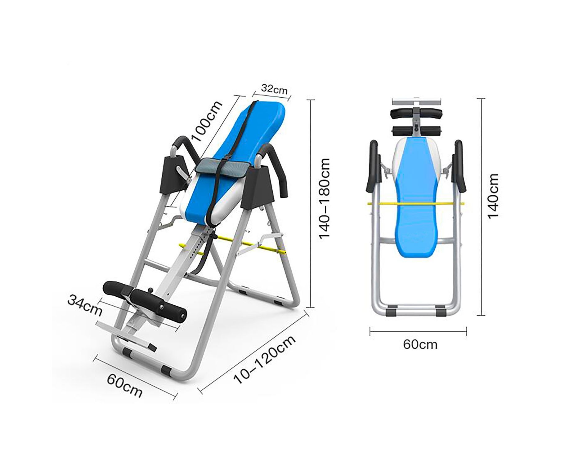 Инверсионный стол DFC IT8020R красный складная конструкция
