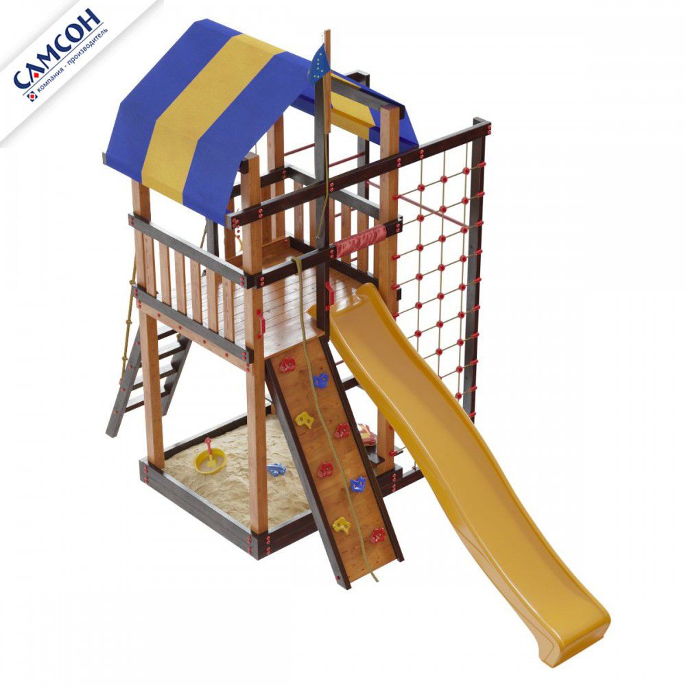 Детская деревянная игровая площадка Самсон Спарта