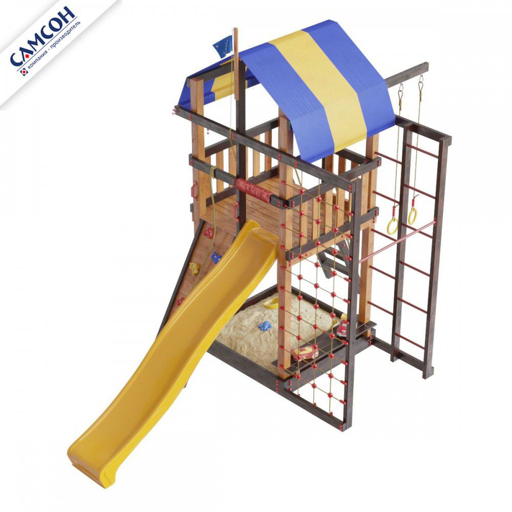 Детская деревянная игровая площадка Самсон Спарта