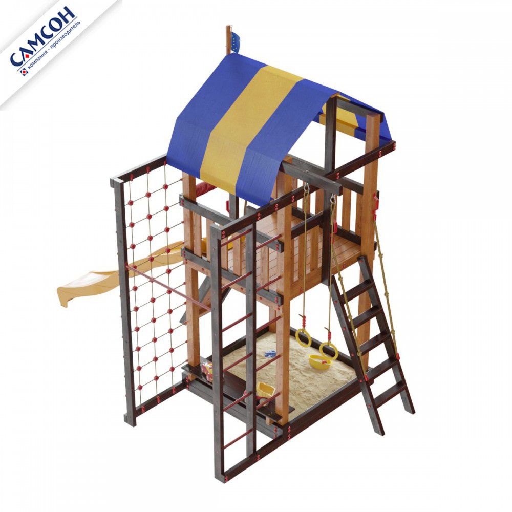 Детская деревянная игровая площадка Самсон Спарта