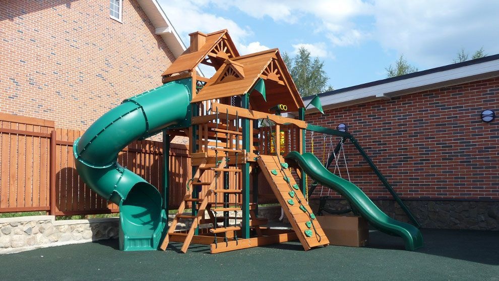 Детская деревянная площадка Горец