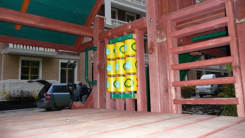 Детская деревянная площадка Королевство