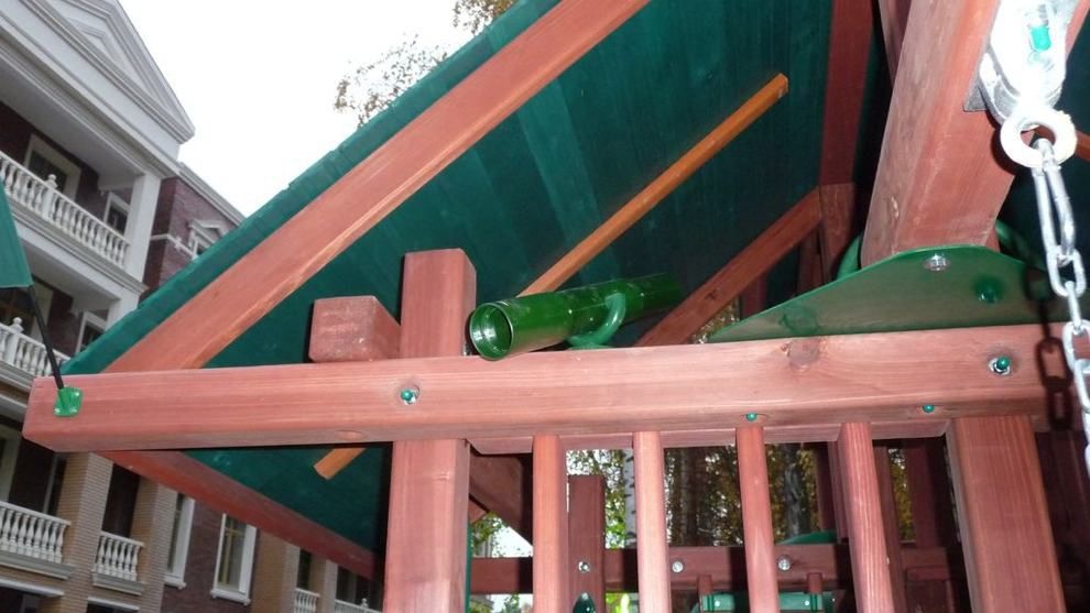 Детская деревянная площадка Королевство