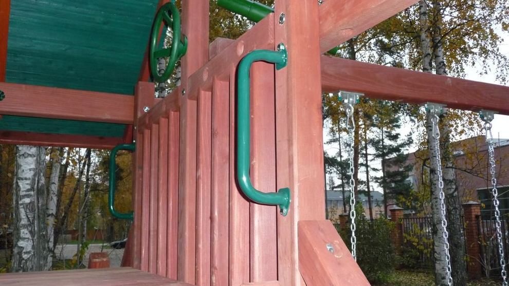 Детская деревянная площадка Королевство