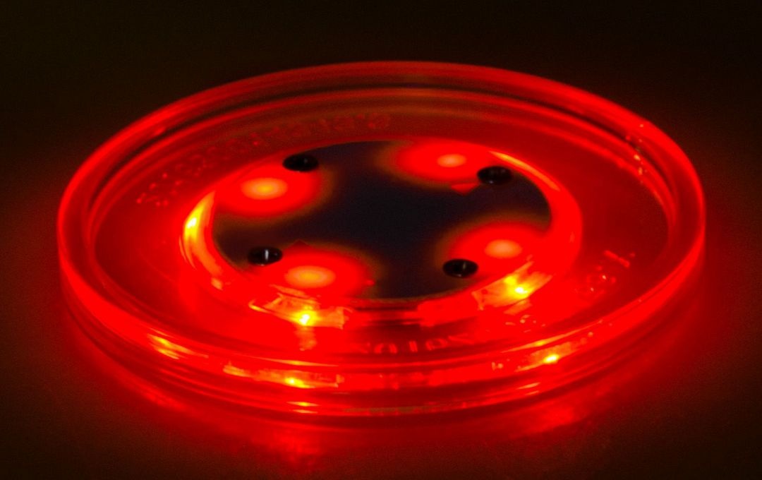 Шайба для аэрохоккея Atomic Lumen-X Laser LED D65 mm