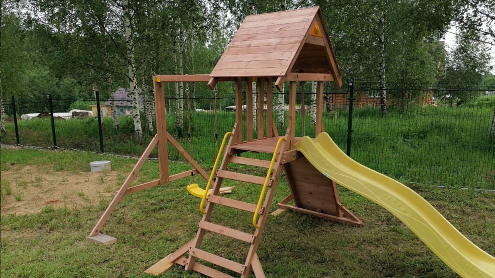 Детская деревянная площадка MoyDvor Крепость свободы