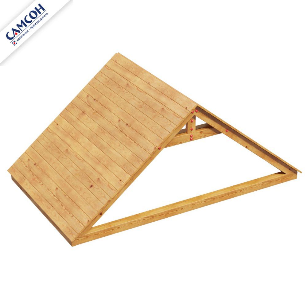Крыша деревянная Самсон для ДИП Таити