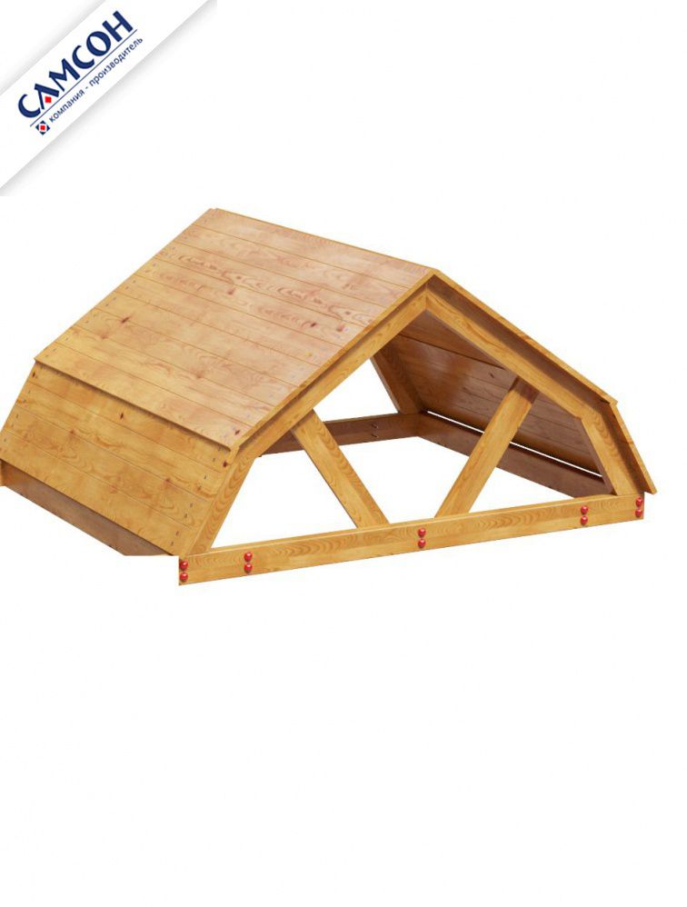 Крыша деревянная Самсон для ДИП Тасмания Аляска