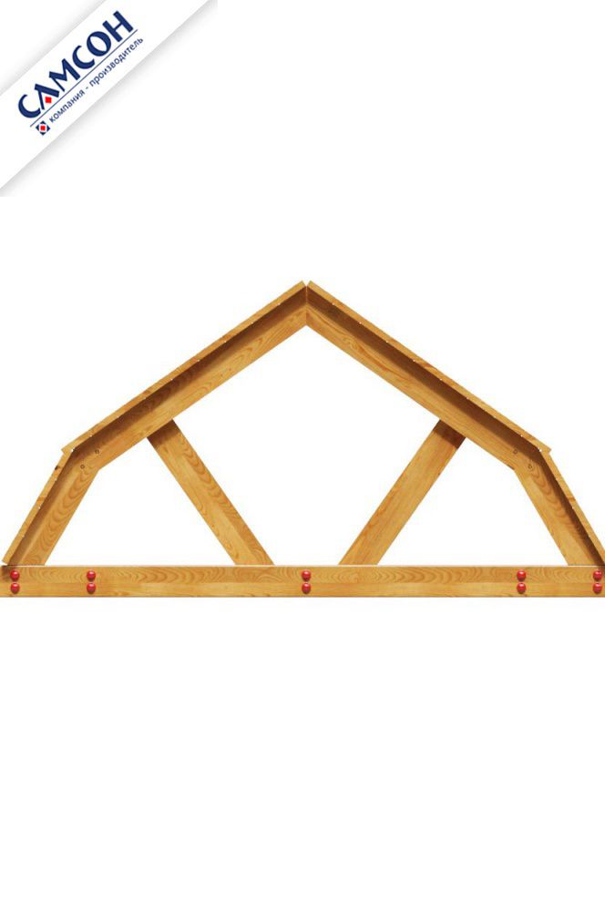 Крыша деревянная Самсон для ДИП Тасмания Аляска