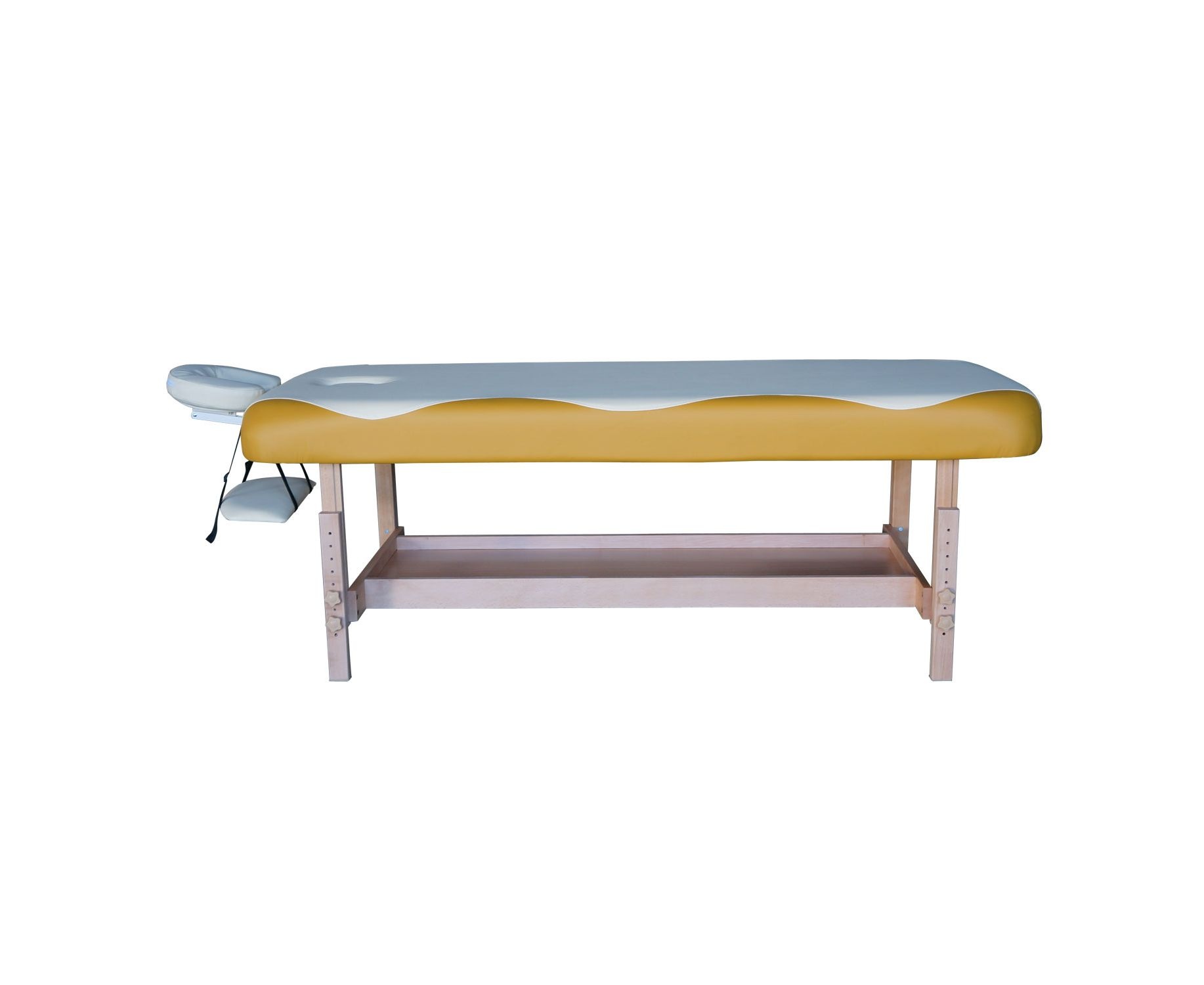 Массажный стационарный стол DFC NIRVANA SUPERIOR цвет бежево-жёлтый