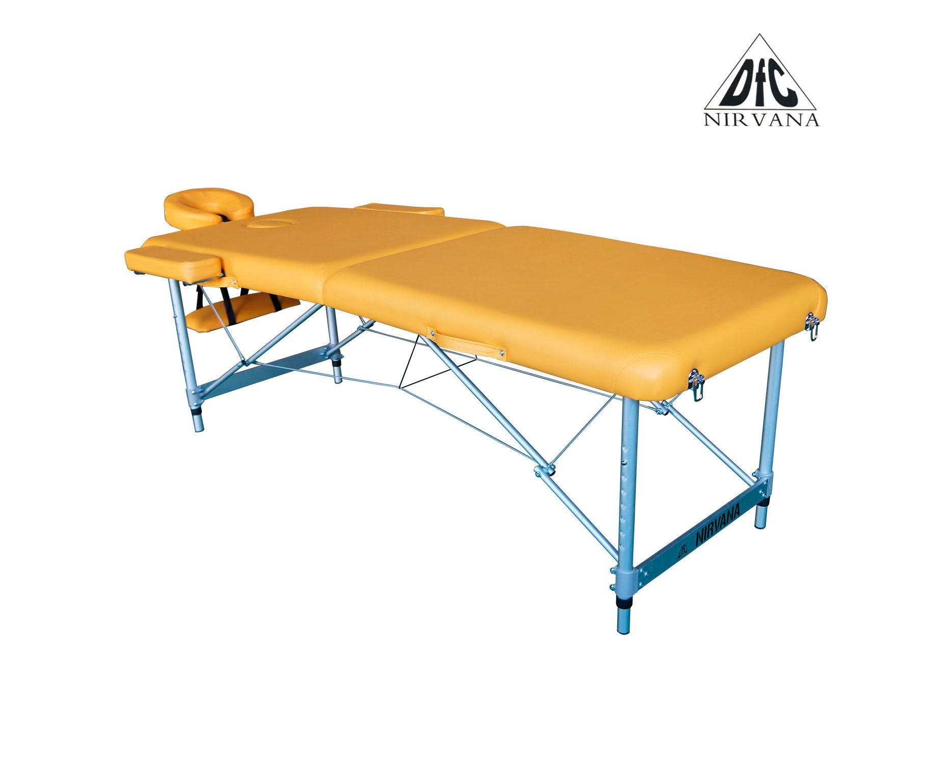 Массажный стол DFC NIRVANA Elegant LUXE цвет горчичный