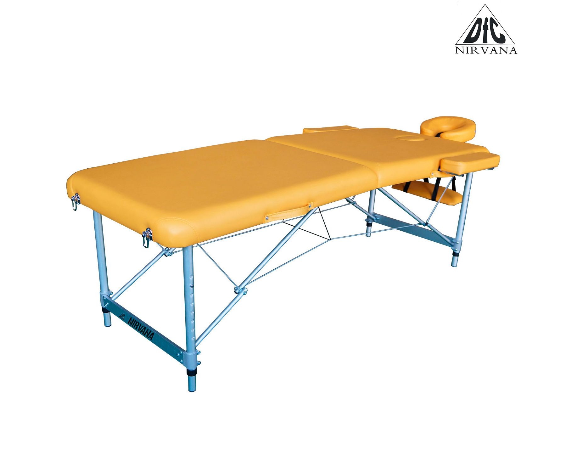 Массажный стол DFC NIRVANA Elegant LUXE цвет горчичный