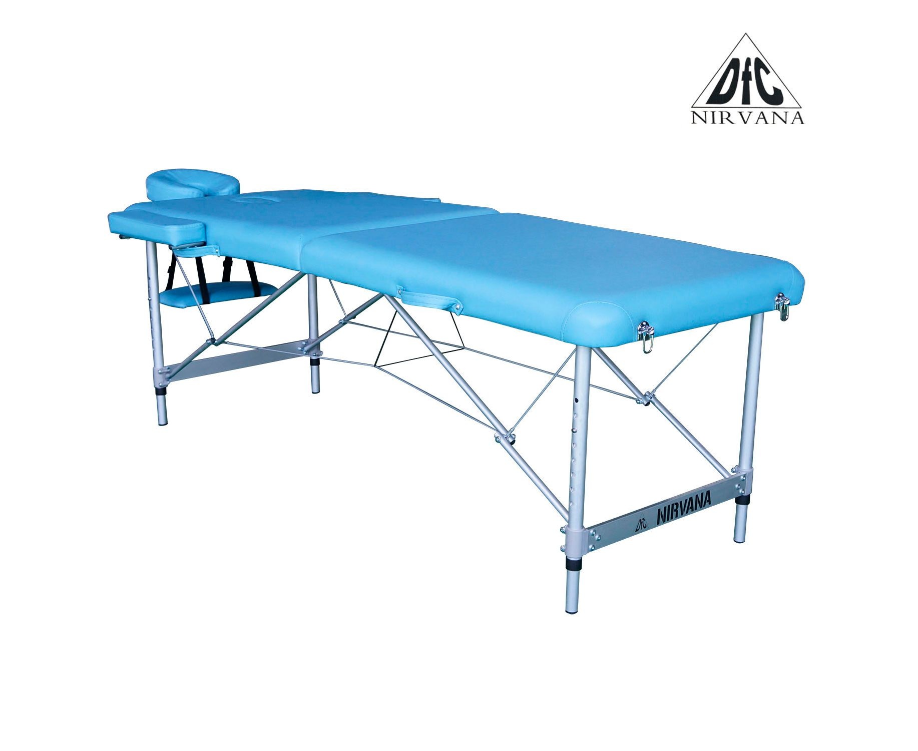 Массажный стол DFC NIRVANA Elegant LUXE цвет светло-голубой