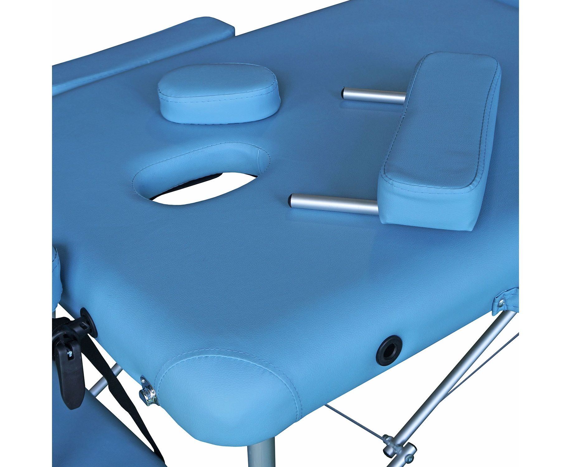 Массажный стол DFC NIRVANA Elegant LUXE цвет светло-голубой