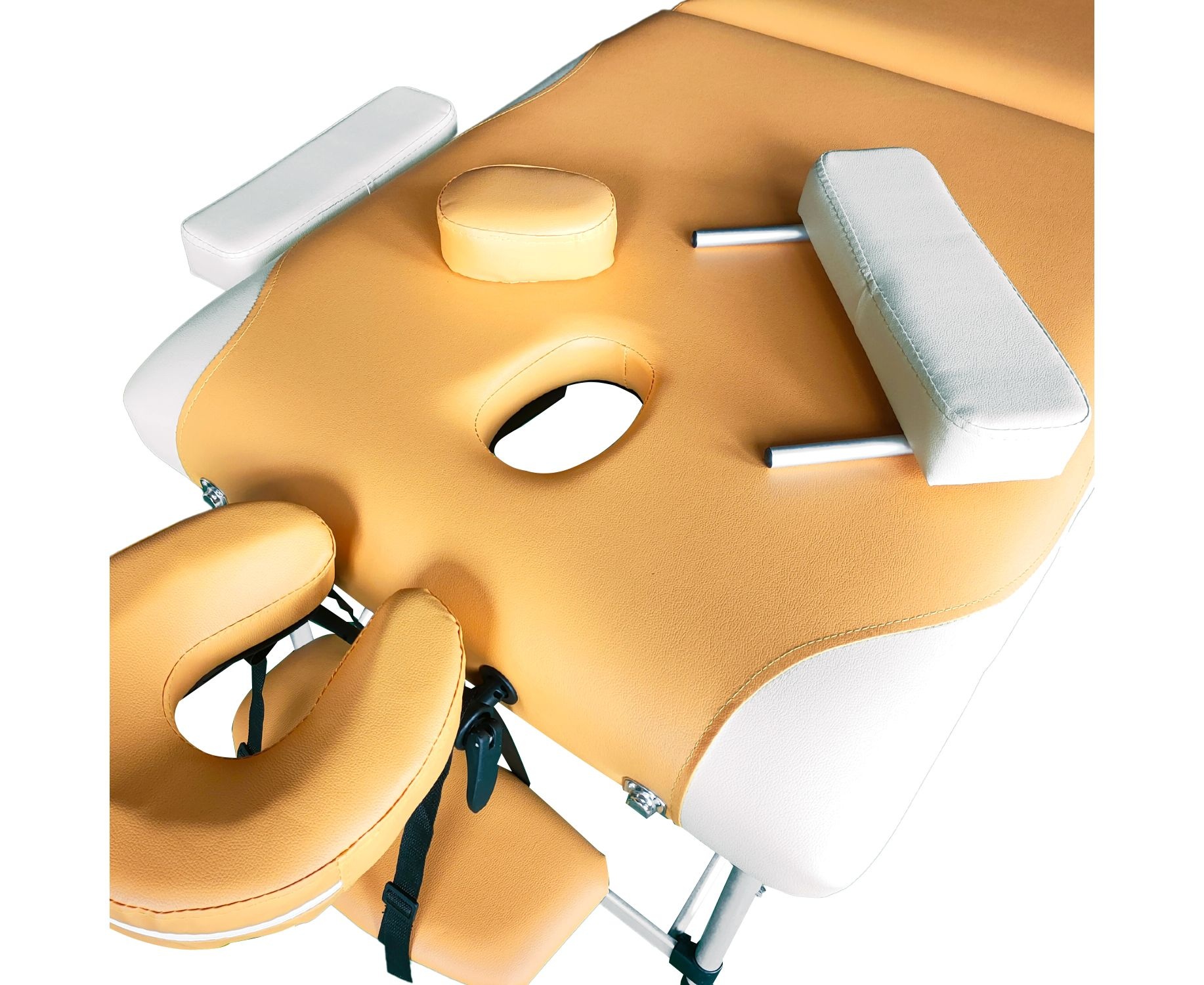 Массажный стол DFC NIRVANA Elegant PREMIUM цвет оранжево-бежевый