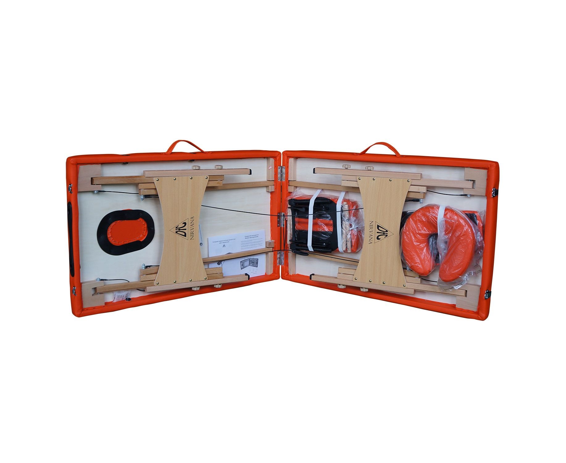 Массажный стол DFC NIRVANA Optima цвет оранжевый