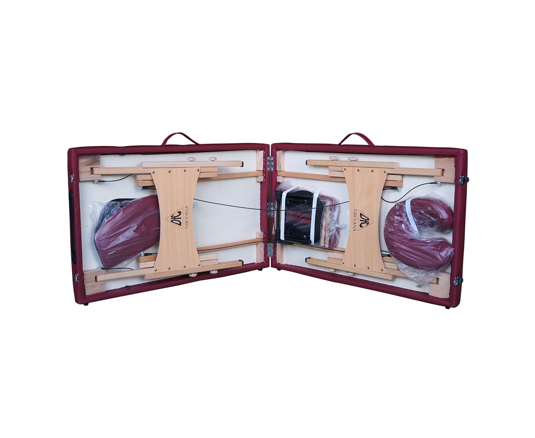 Массажный стол DFC NIRVANA Optima цвет винный