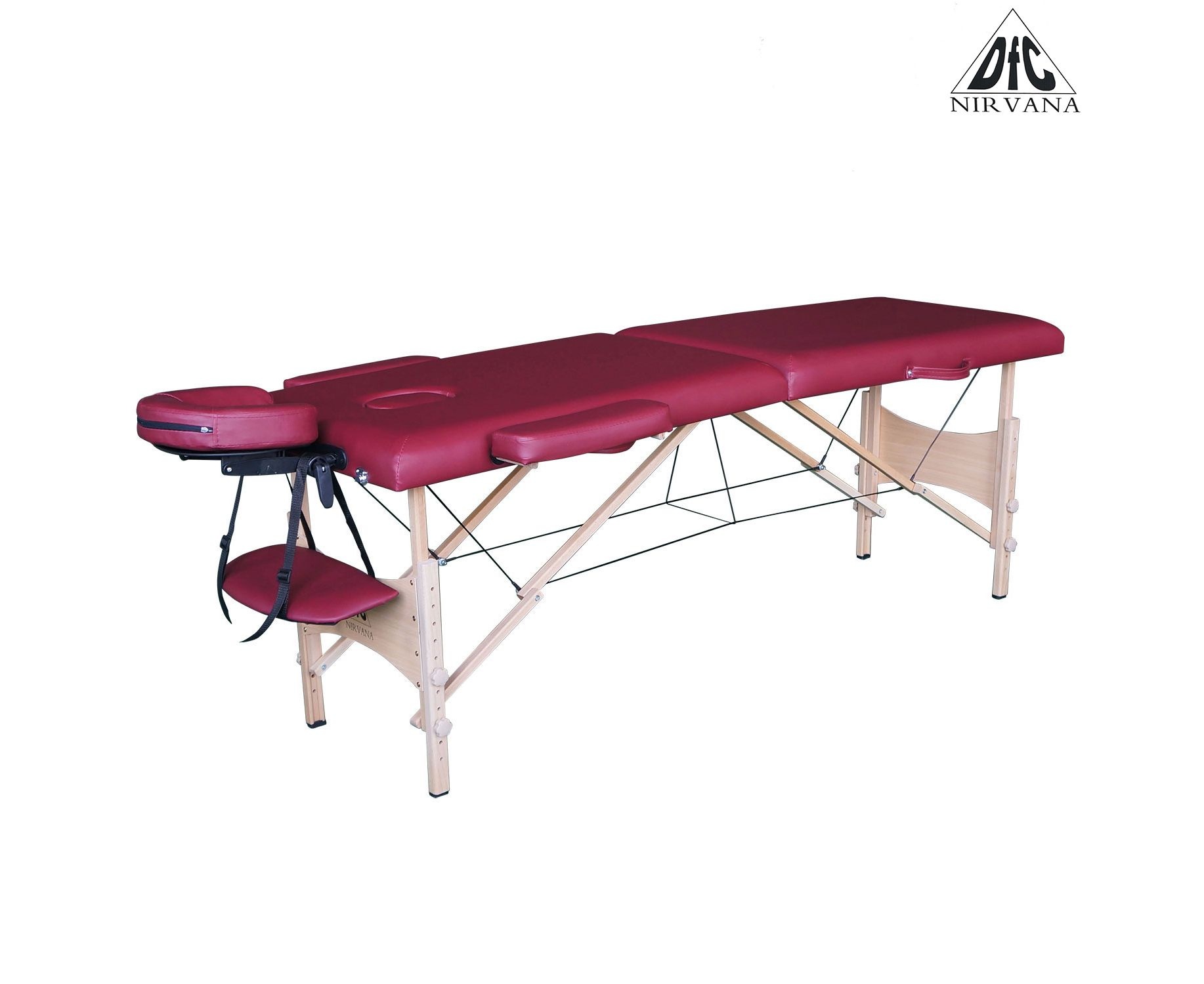 Массажный стол DFC NIRVANA Optima цвет винный