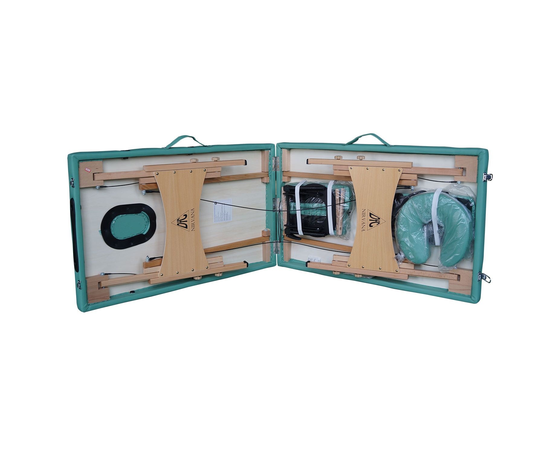 Массажный стол DFC NIRVANA Optima цвет зеленый