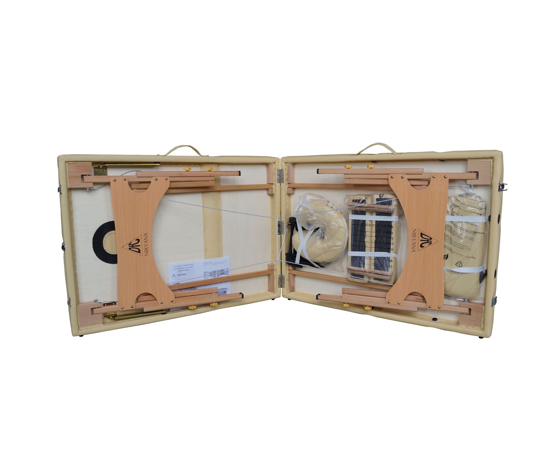 Массажный стол DFC NIRVANA Relax Pro цвет бежевый