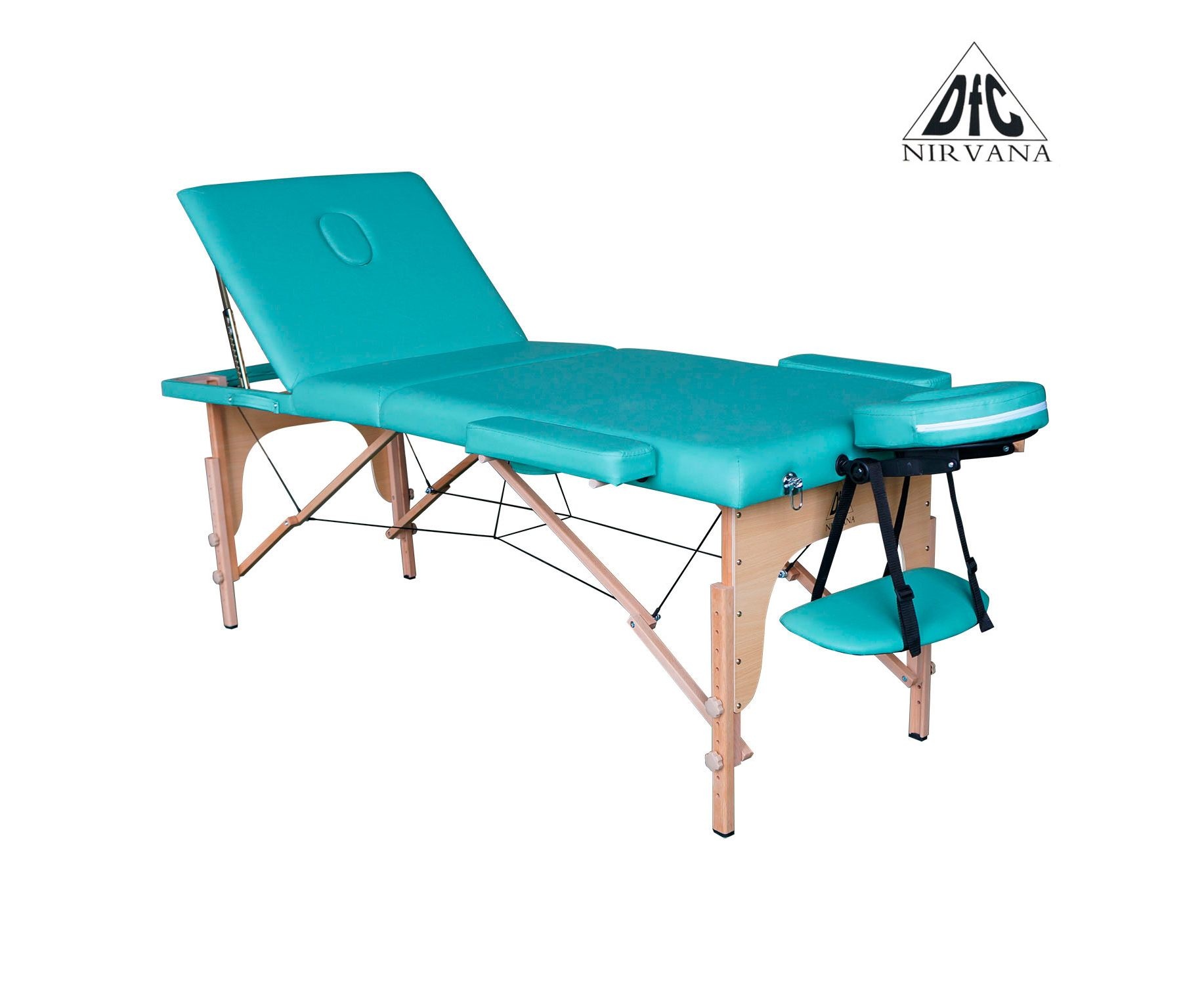 Массажный стол DFC NIRVANA Relax Pro цвет зелёный