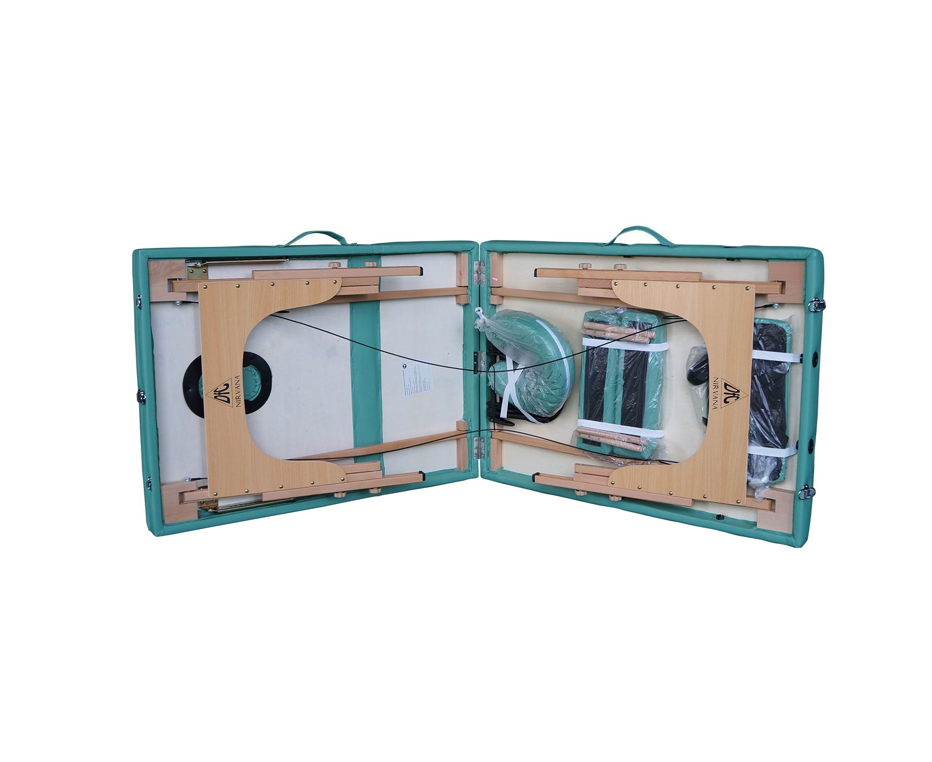 Массажный стол DFC NIRVANA Relax Pro цвет зелёный