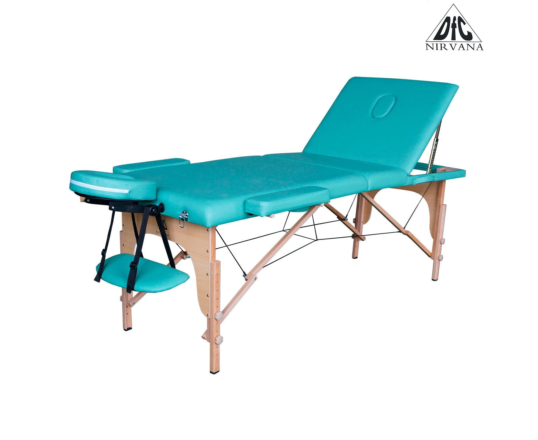 Массажный стол DFC NIRVANA Relax Pro цвет зелёный